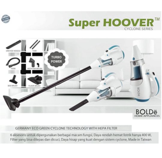 Bolde Super HOOVER CYCLONE - Biru